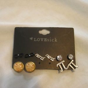 LOVEsick Nerd Life Earrings